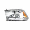 Renegade Fullled High/Low Beam Sequentail Head Light - Chrome/Clear CHRNG0675-C-SQ